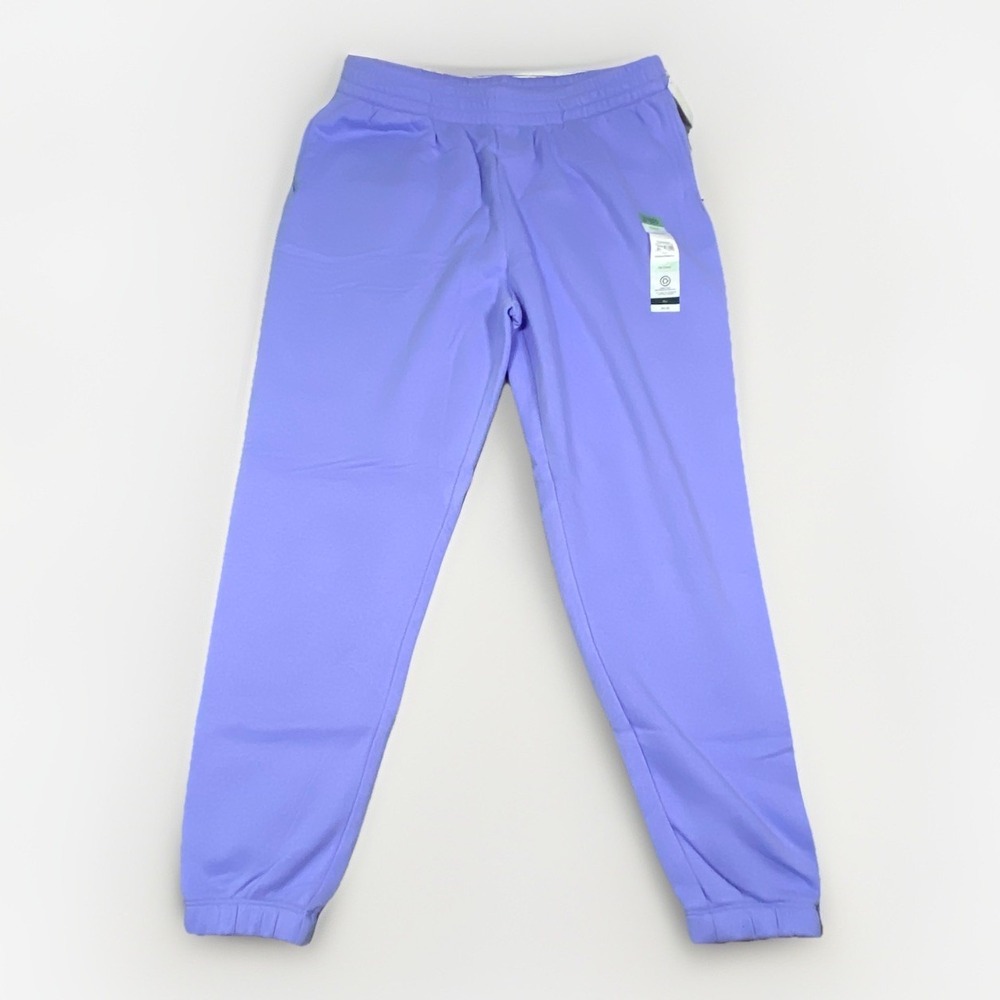 Terra & Sky Relaxed Fit Fleece Sweatpant Size 0X(14W) Lavender Purple